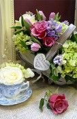 Basket and Teacup